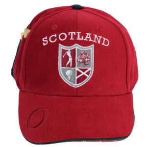 Scotland Golf Crest with magnetic ball marker-GC209E
